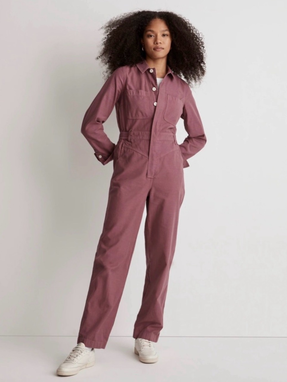 Madewell Garment-Dyed Jumpsuit size S